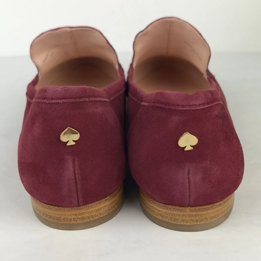 Kate Spade Carima Suede Point Toe Loafer Flats 6